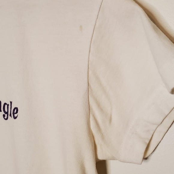 Purple and Yellow Tiki Graphic AE T-Shirt - Picture 2 of 7